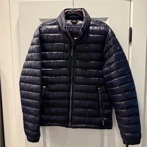 Tommy Hilfiger Men's Navy Puffer Jacket